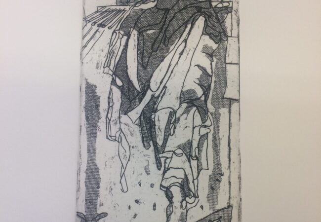 Intaglio on Paper – Waterfall